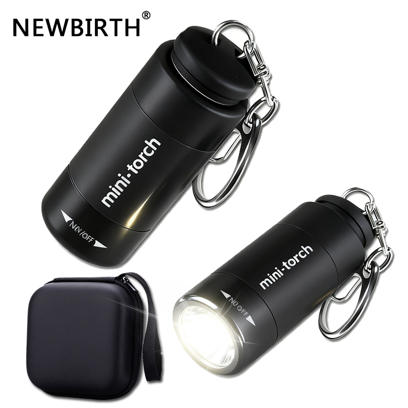 Keychain Flashlight - USB قابلة للشحن LED متعددة الوظائف