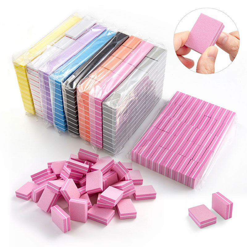 Nail File Titanium - 10/50 قطعة رسومات أظافر صغيرة عازلة
