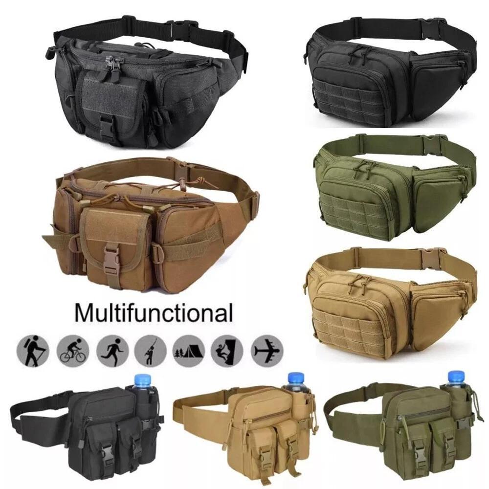 Edc Carry Fanny Pack - حزمة مراوح تكتيكية للرجال مخفية تحمل