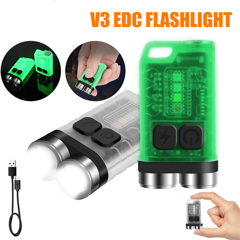 Keychain Flashlight - مصباح يدوي صغير V3 EDC بقوة