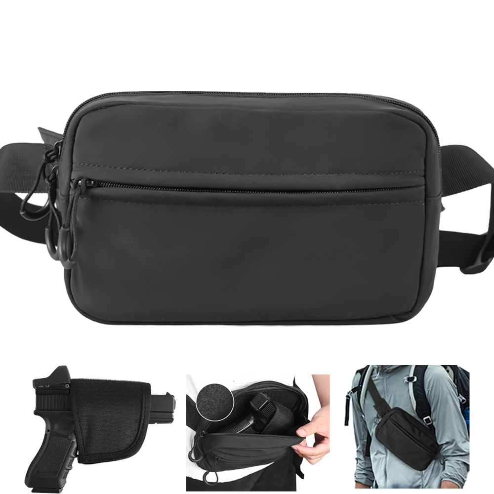 Edc Carry Fanny Pack - التكتيكية حقيبة كروسبودي مسدس الخصر حزمة
