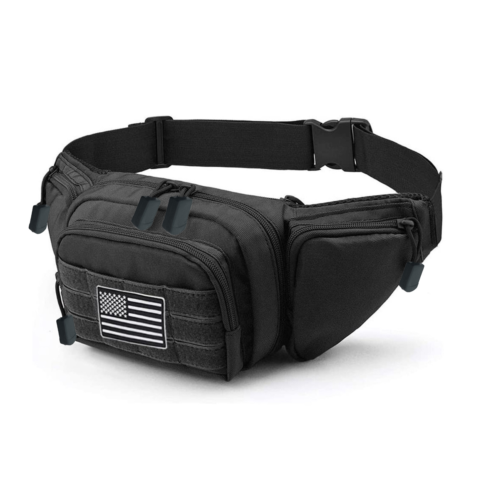 Edc Carry Fanny Pack - حقيبة خصر تكتيكية لحمل المسدس بشكل