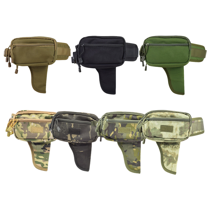 Edc Carry Fanny Pack - حقيبة خصر متعددة الوظائف من النايلون،