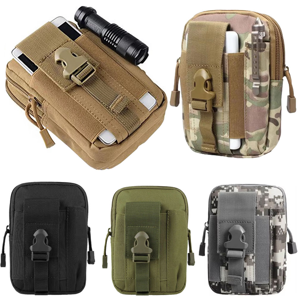 Edc Carry Pouch - حقيبة خصر تكتيكية متعددة الوظائف للرحلات