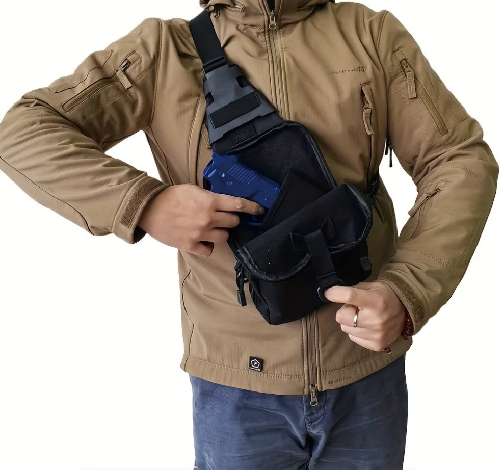 حقيبة كتف تكتيكية للحمل المخفي - مراجعة Edc Carry Fanny Pack وسعره