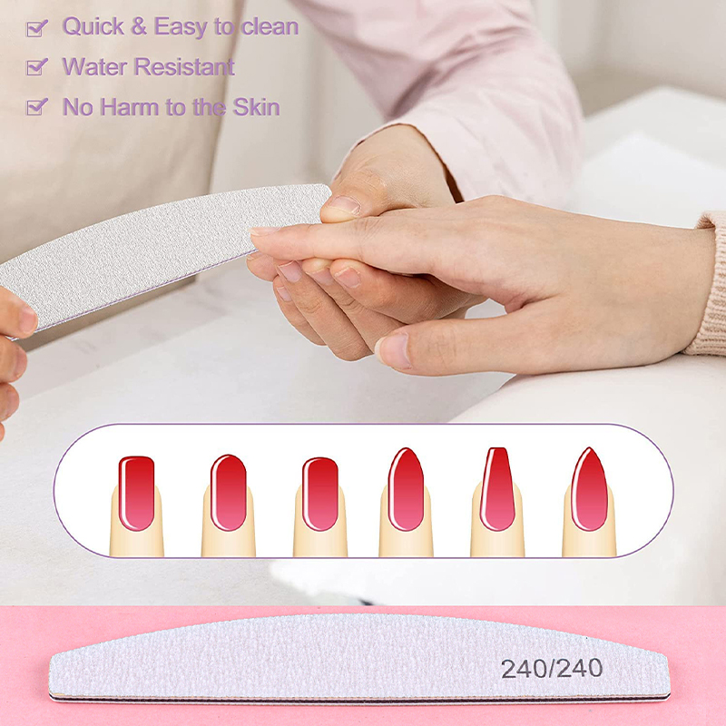 5/10 قطعة ملف الأظافر المهنية  - مراجعة Nail File Titanium وسعره