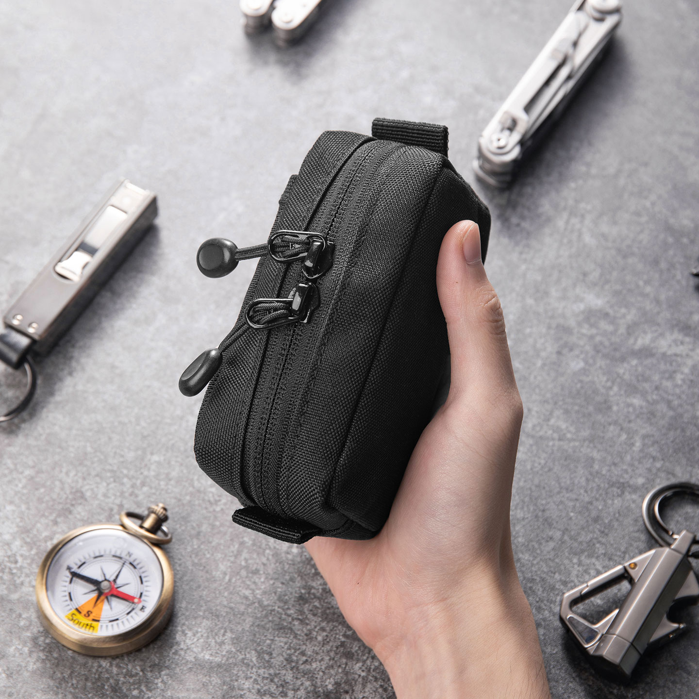 حقيبة تنظيم تكتيكية متينة من ق - مراجعة Edc Gear Every Day Carry وسعره