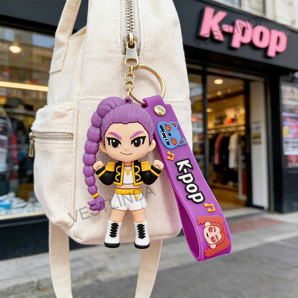 سلسلة مفاتيح KPop Demon Hunter - مراجعة Carabiner Keychain وسعره