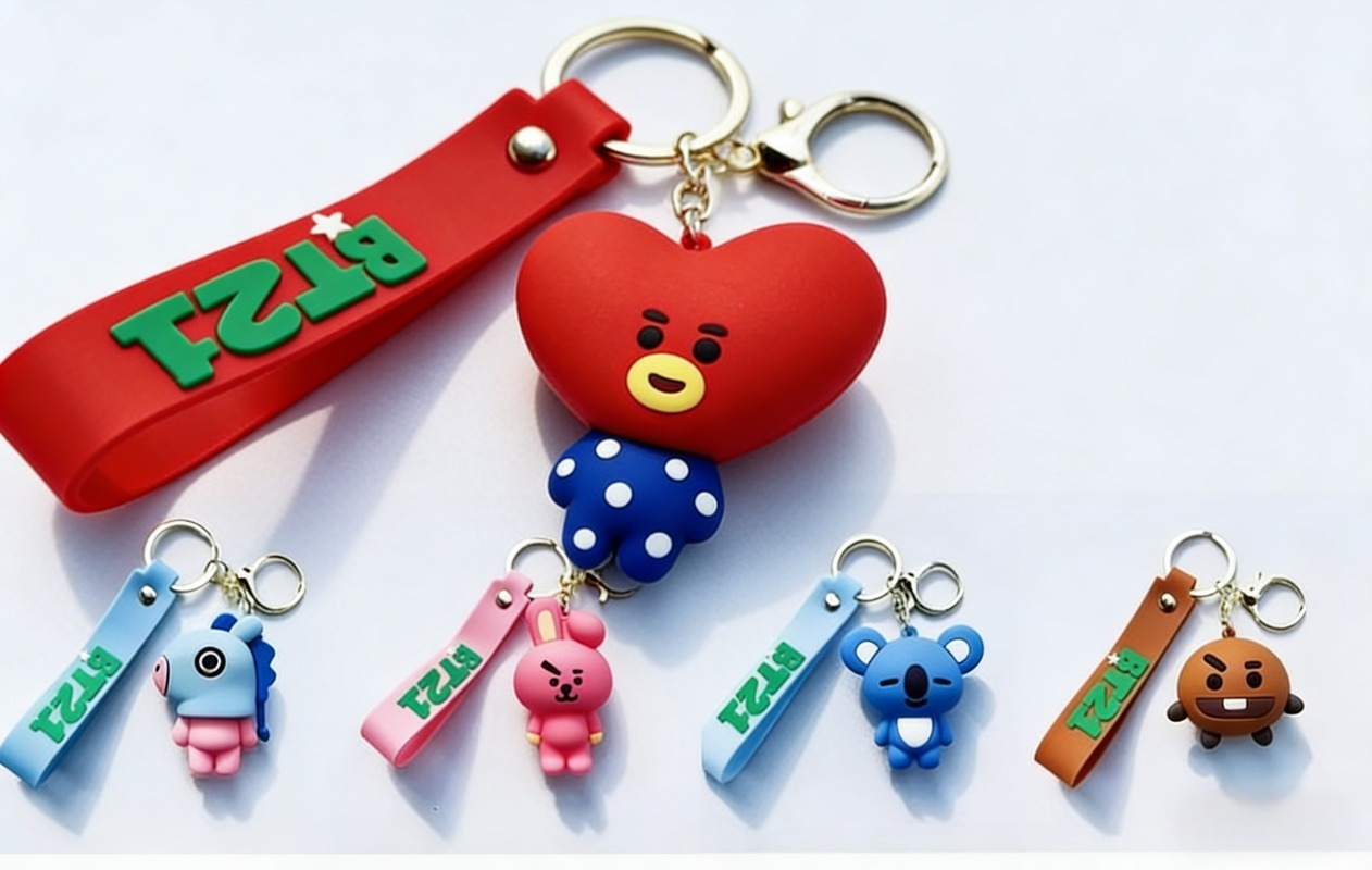 سلسلة مفاتيح جديدة من BT21 بتص - مراجعة Carabiner Keychain وسعره
