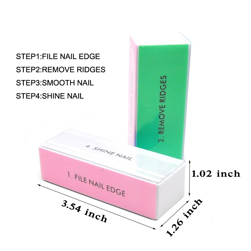ملمع ملمع ملون بأربعة طرق لتلم - مراجعة Nail File Titanium وسعره