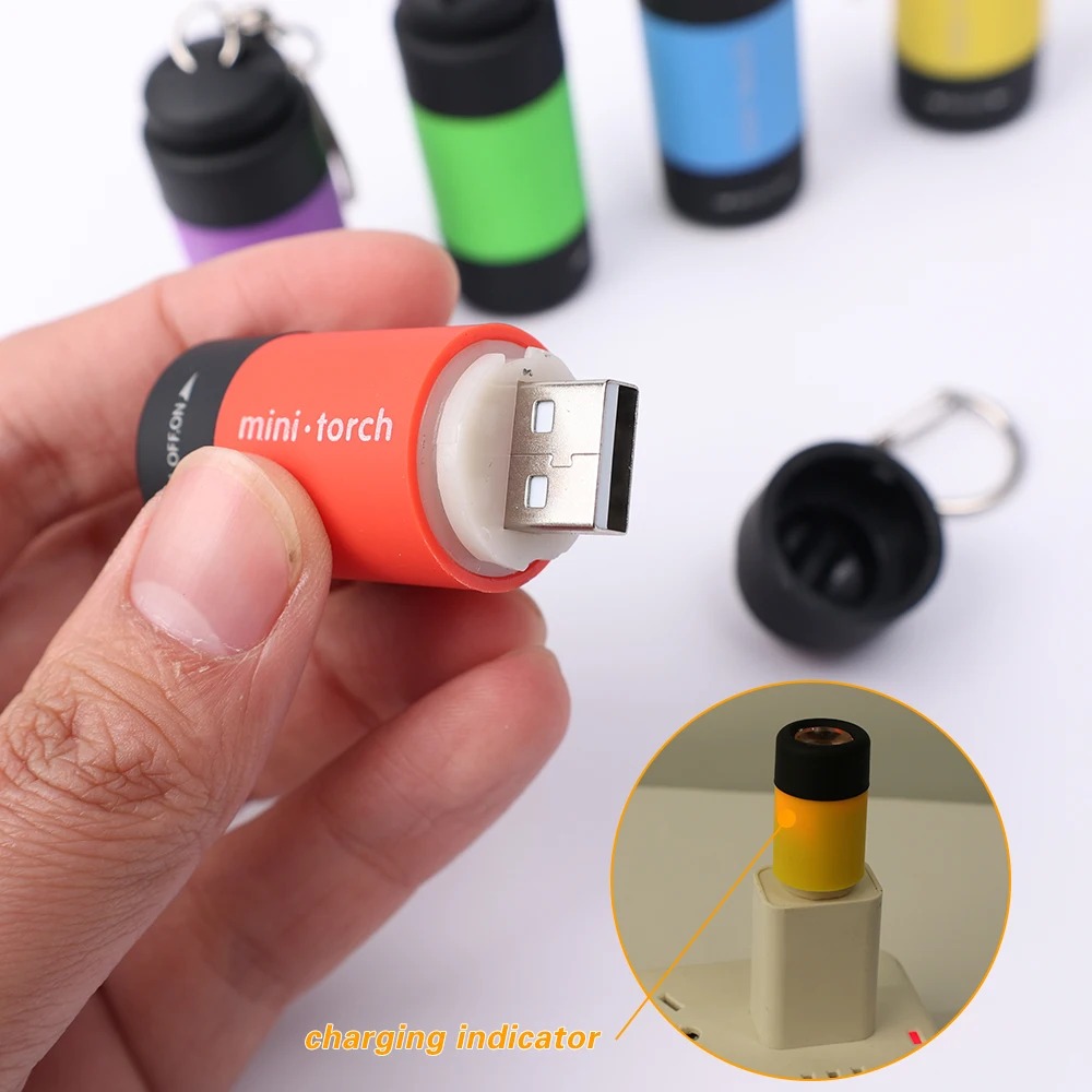 مصباح يدوي صغير قابل لإعادة ال - مراجعة Keychain Flashlight وسعره