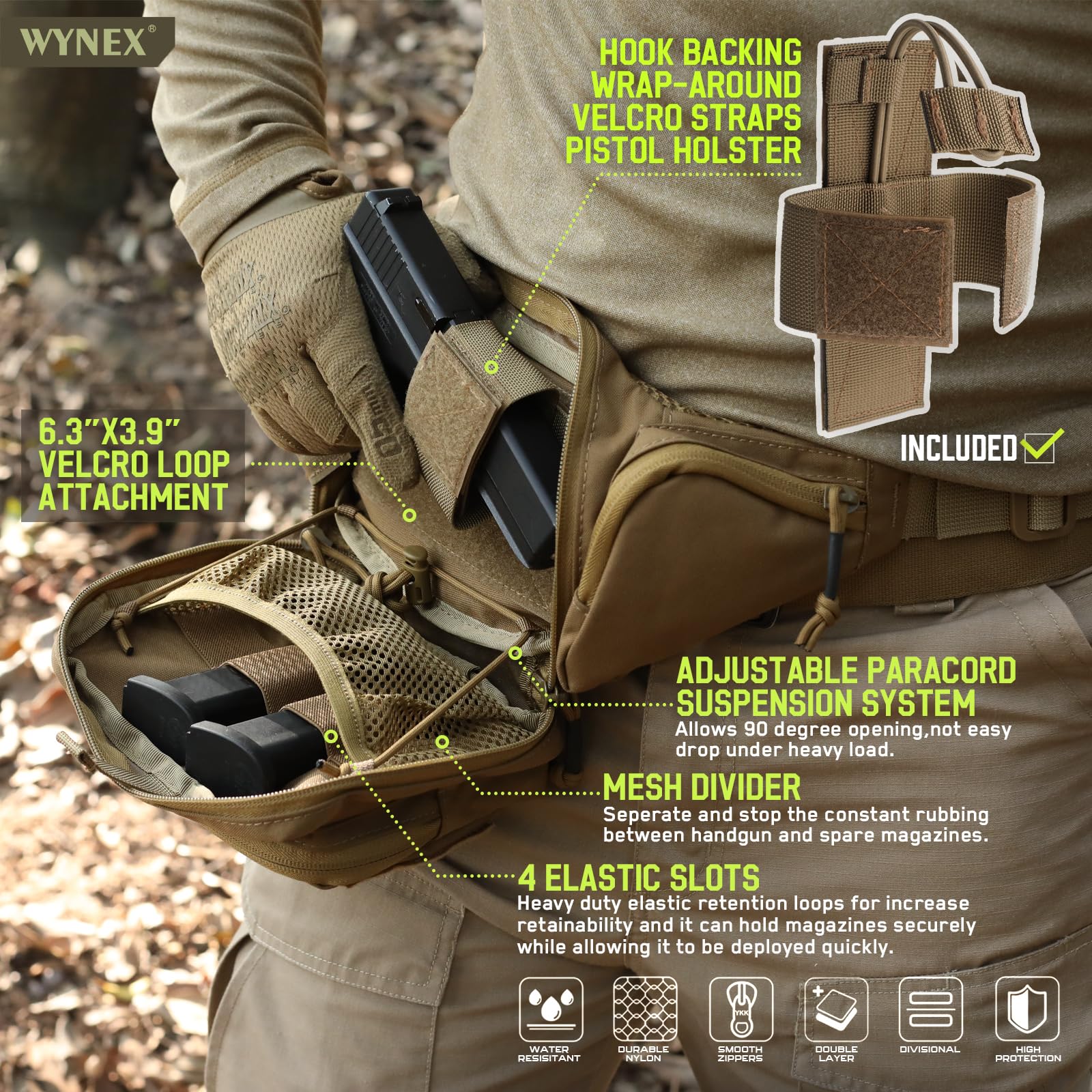 حقيبة خصر تكتيكية مخفية لحمل ا - مراجعة Edc Carry Fanny Pack وسعره