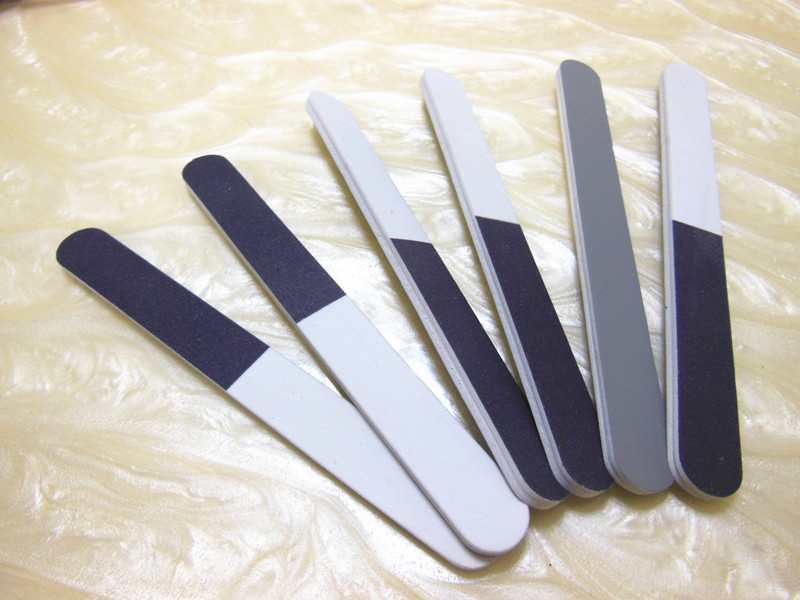 20 قطعة/مجموعة مبرد أظافر ثلاث - مراجعة Nail File Titanium وسعره