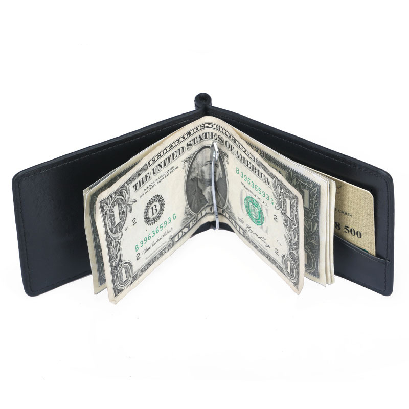 محفظة نقود جلدية صغيرة جديدة ل - مراجعة Money Clip Magnetic وسعره