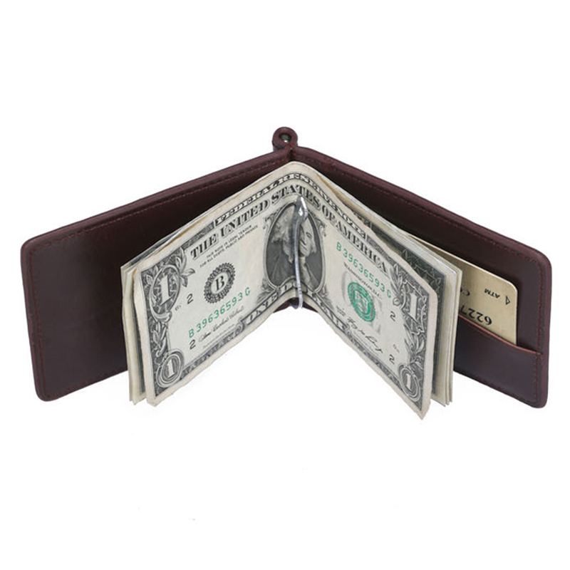 محفظة نقود جلدية صغيرة جديدة ل - مراجعة Money Clip Magnetic وسعره