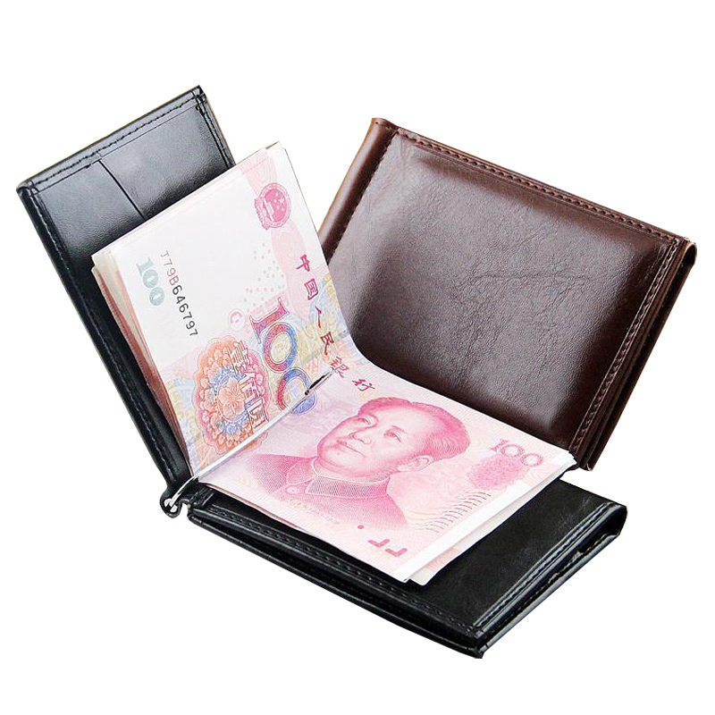 محفظة جلدية عصرية للرجال ، محف - مراجعة Money Clip Magnetic وسعره